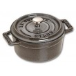 Staub Mini Round Cast Iron Pot - 250 ml, Graphite