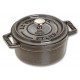 Staub Mini Round Cast Iron Pot - 250 ml, Graphite Staub Mini Round Cast Iron Pot - 250 ml, Graphite