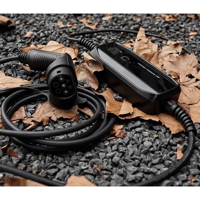 Extralink Portable electric car charger BS-PCD030 16A 3.6kW Schuko 1 phase, 5.5m, LCD display, IP67 Extralink Portable electric car charger BS-PCD030 16A 3.6kW Schuko 1 phase, 5.5m, LCD display, IP67