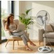 Esperanza EHF002WE, 16 '' standing fan, White and Gray