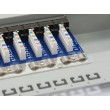 Equip 24-Port Cat.6 Shielded Patch Panel, Light Grey Equip 24-Port Cat.6 Shielded Patch Panel, Light Grey