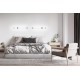 Activejet Lungo Black LED Wall Light