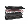 Deltaco Gaming GAM-100-DE keyboard USB + RF Wireless + Bluetooth QWERTZ German Black