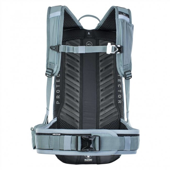EVOC FR Lite Race backpack Cycling backpack Blue Mesh, Nylon, Ripstop