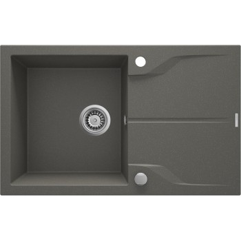 1-bowl granite sink with drainer