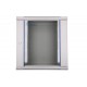 Extralink Rackmount cabinet 12U 600x450 Gray wall mounted