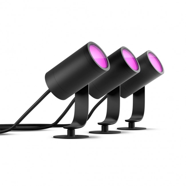 Philips Hue White and colour ambience Lily Outdoor spot light 1741430P7 Philips Hue White and colour ambience Lily Outdoor spot light 1741430P7