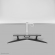 Neomounts DS75S-950WH2 Monitor arm 17-32