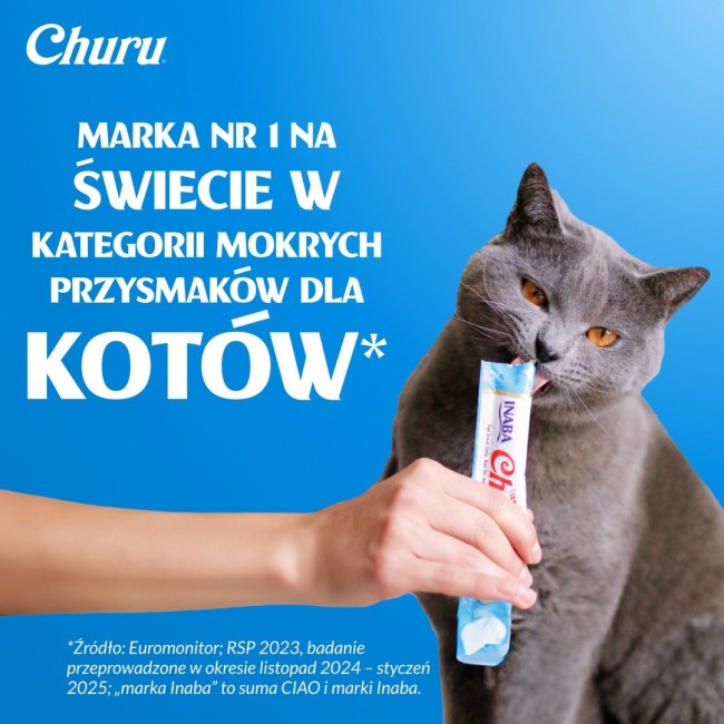 INABA Churu Chicken and tuna mix - cat treats - 80x14g INABA Churu Chicken and tuna mix - cat treats - 80x14g