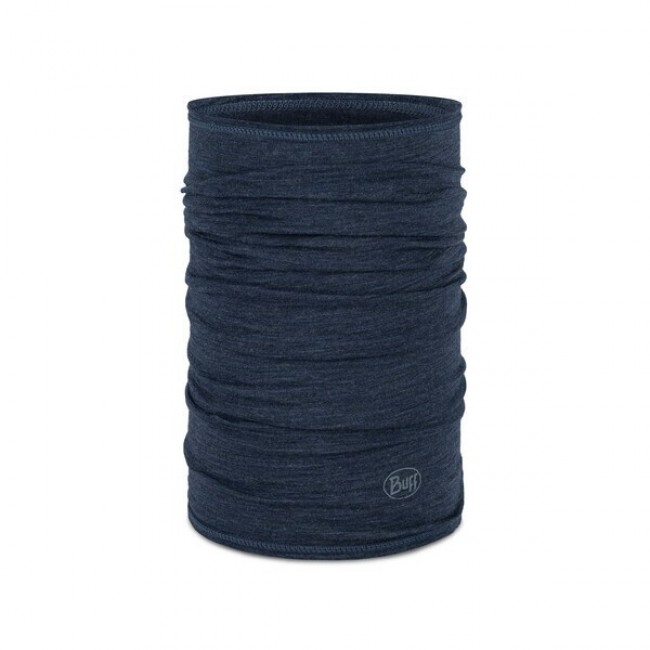 Buff Lightweight Merino Wool Multifunctional scarf Blue