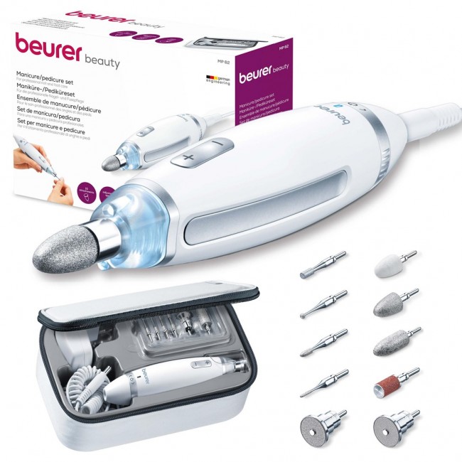 Beurer MP 62 Silver, White Beurer MP 62 Silver, White