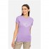 T-shirt damski VIKING Lenta Bamboo Light Lady fioletowy XS