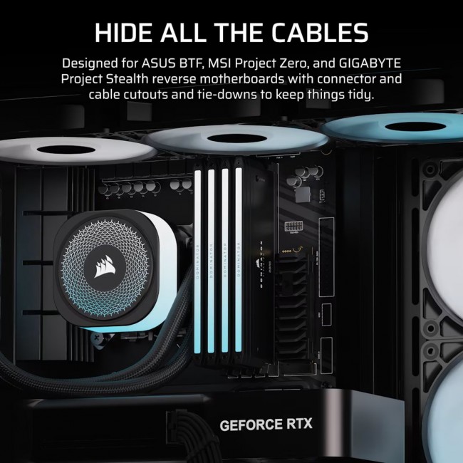 Corsair 4500X RS-R ARGB Tempered Glass Mid-Tower, Black Midi Tower