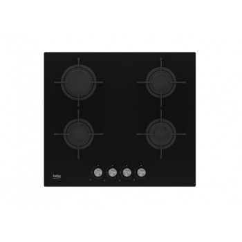 Beko HILG 64220 S hob Black Built-in Gas 4 zone(s)