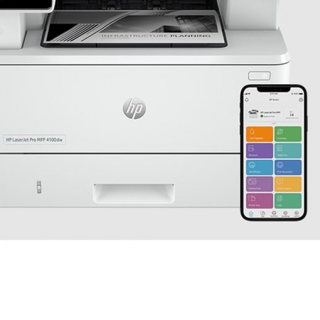 HP LaserJet Pro MFP 4102dw Printer Laser A4 1200 x 1200 DPI 40 ppm HP LaserJet Pro MFP 4102dw Printer Laser A4 1200 x 1200 DPI 40 ppm