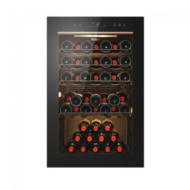 Haier Wine Bank 50 Serie 3 HWS49GAE Compressor wine cooler Freestanding Black 49 bottle(s) Haier Wine Bank 50 Serie 3 HWS49GAE Compressor wine cooler Freestanding Black 49 bottle(s)