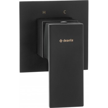 Concealed shower mixer without shower switch