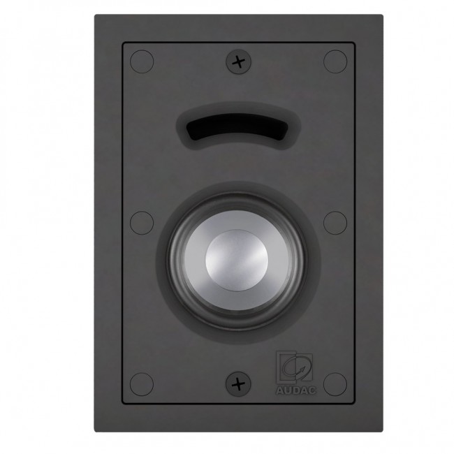 In-wall mounted speaker AUDAC MERO2, 2 inches white In-wall mounted speaker AUDAC MERO2, 2 inches white
