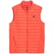 Men's Down Vest 4F Orange 4FSS23TDJAM082 70S M Men's Down Vest 4F Orange 4FSS23TDJAM082 70S M