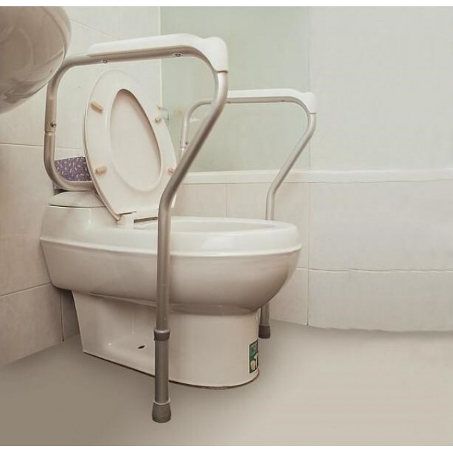 Belay frame for toilet - support Belay frame for toilet - support