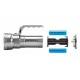 Montis Aluminiowa ręczna latarka akumulatorowa LED MT154 Grey Hand flashlight Montis Aluminiowa ręczna latarka akumulatorowa LED MT154 Grey Hand flashlight
