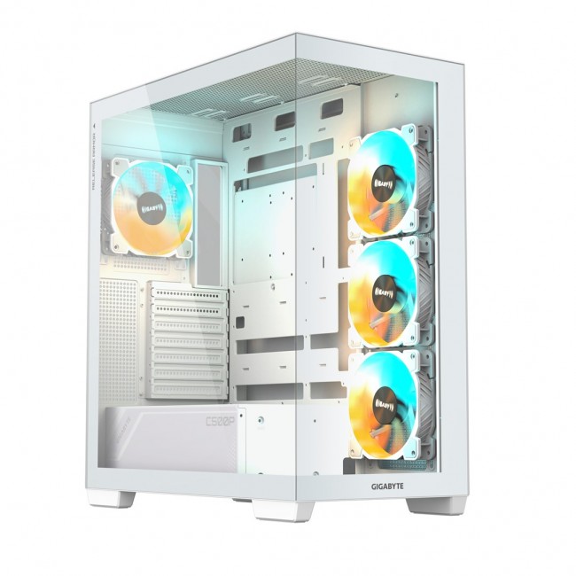 GIGABYTE C500 PANORAMIC STEALTH Midi Tower White GIGABYTE C500 PANORAMIC STEALTH Midi Tower White