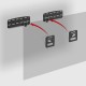 Maclean TV bracket, compatible with Samsung QLED TVs, 43 Maclean TV bracket, compatible with Samsung QLED TVs, 43