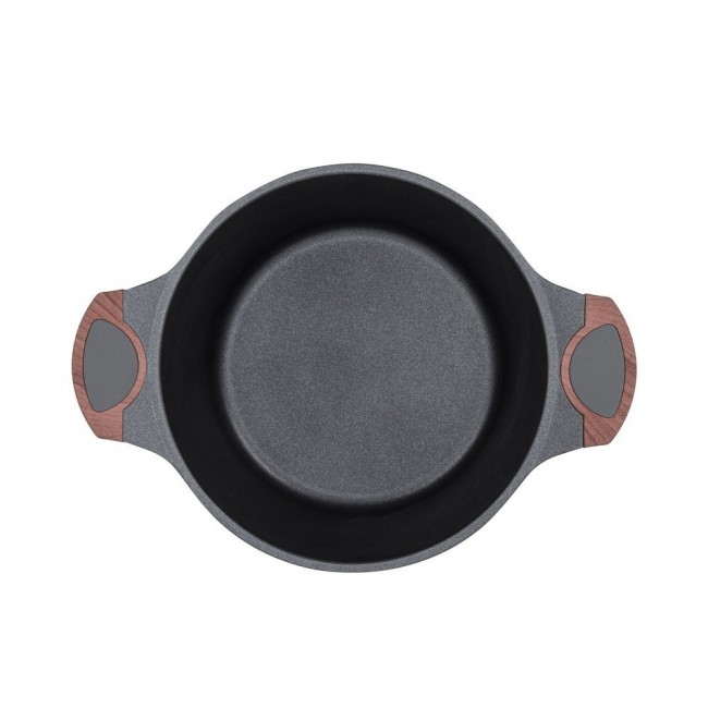 Resto Kitchenware Capella 4.6 L Round Black, Wood