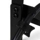 Maclean under-desk cable organizer, max load 5kg, black, MC-105 B Maclean under-desk cable organizer, max load 5kg, black, MC-105 B
