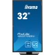 iiyama ProLite A height adjustable 32 IPS Panel Technology monitor featuring QHD resolution iiyama ProLite A height adjustable 32 IPS Panel Technology monitor featuring QHD resolution