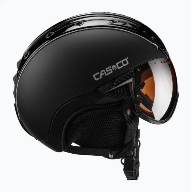 Ski helmet CASCO SP-2 Carbonic Visor Black M 55-57