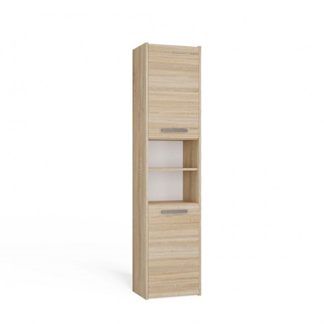 Topeshop S40 SONOMA bathroom storage cabinet Oak