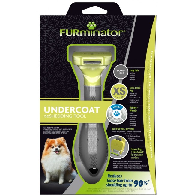 FURminator Toy Dog - furminator for long-haired dogs - XS FURminator Toy Dog - furminator for long-haired dogs - XS