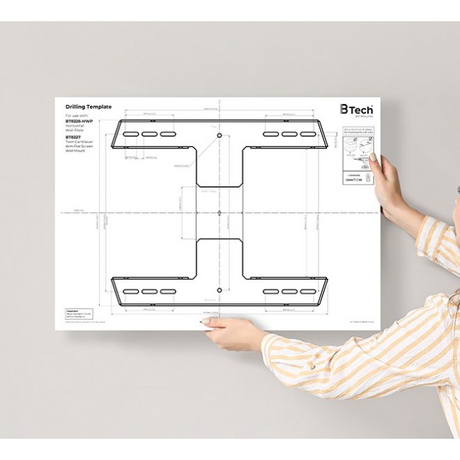B-Tech Twin Cantilever 190.5 cm (75
