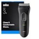 Braun Serie 3 3000S Foil shaver Grey
