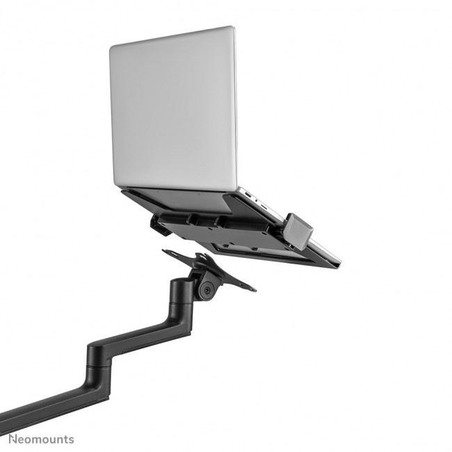 Neomounts DS20-425BL2 Monitor arm with laptop holder 17-27