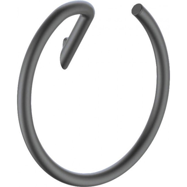Wall towel rack - round