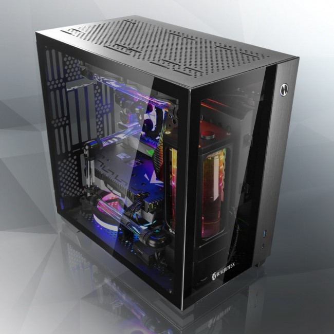 RAIJINTEK PAEAN Mini Mini Tower Black