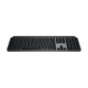 Logitech Master MX Keys S for Mac keyboard Office RF Wireless + Bluetooth QWERTY US International Aluminium, White