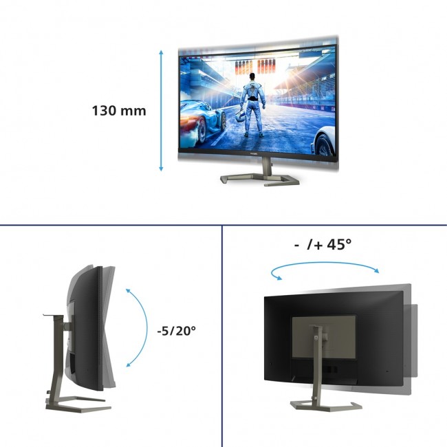 Philips Momentum 32M1C5200W/00 computer monitor 80 cm (31.5 Philips Momentum 32M1C5200W/00 computer monitor 80 cm (31.5