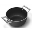 Smeg CSF2412BLM multi pot Black Aluminium, Stainless steel 5.4 L 24 cm