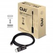 CLUB3D USB Type C Cable to DP 1.4 8K60Hz M/M 1.8m/5.9ft CLUB3D USB Type C Cable to DP 1.4 8K60Hz M/M 1.8m/5.9ft