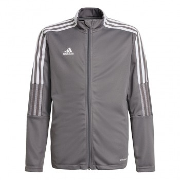 Sweatshirt for kids adidas Tiro 21 Track gray GM7311 116cm