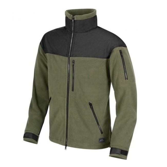 Bluza CLASSIC ARMY - Fleece - Olive Green/Czarny Bluza CLASSIC ARMY - Fleece - Olive Green/Czarny