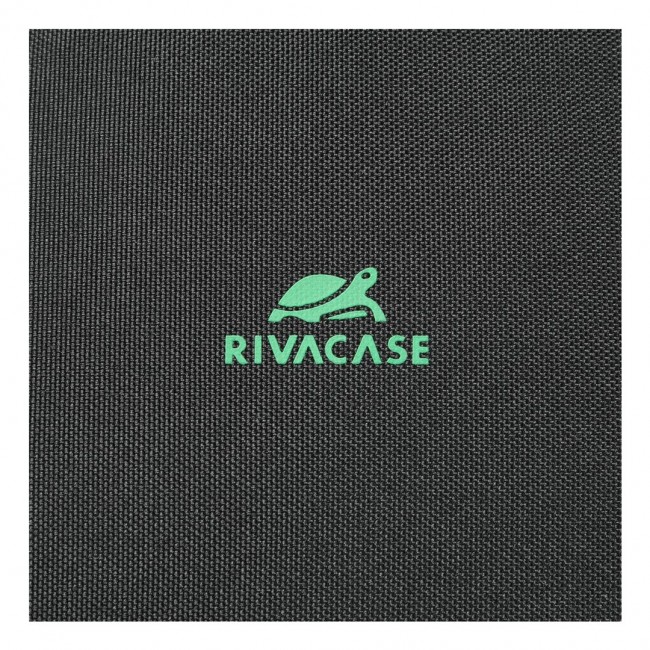 Rivacase Gremio backpack City backpack Black Polyester, Recycled polyethylene terephthalate (rPET)