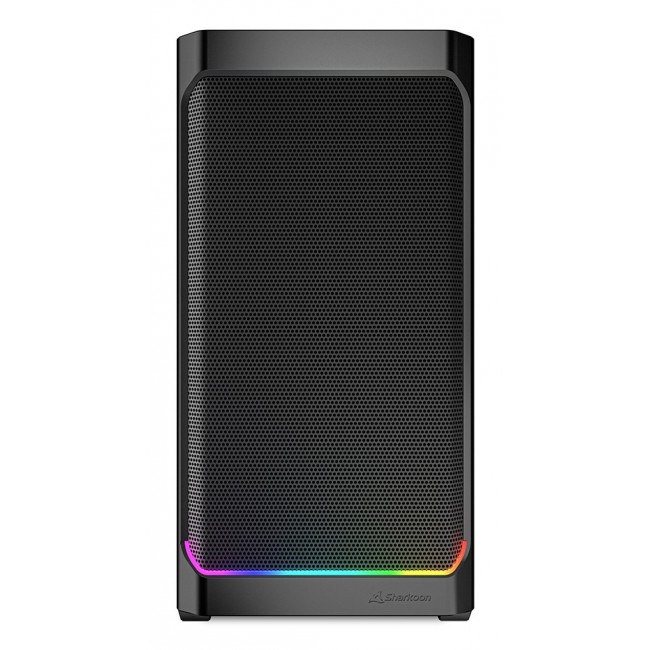 Sharkoon MK4W RGB Strip Micro Tower Black Sharkoon MK4W RGB Strip Micro Tower Black