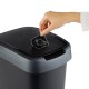ROTHO Twist Silver - trash bin 50l