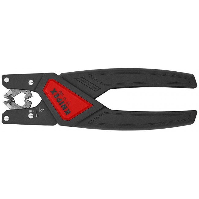 Knipex 12 74 180 SB cable stripper Black, Red Knipex 12 74 180 SB cable stripper Black, Red