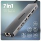 AXAGON HMC-7HX2 USB Hub, 2x USB-A, 1x USB-C AXAGON HMC-7HX2 USB Hub, 2x USB-A, 1x USB-C