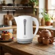 Adler AD 1244 electric kettle 2.5 L 2200 W white and blue Adler AD 1244 electric kettle 2.5 L 2200 W white and blue
